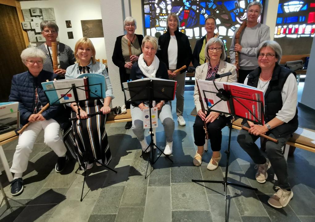 Blockflötenensemble © B. Heyne